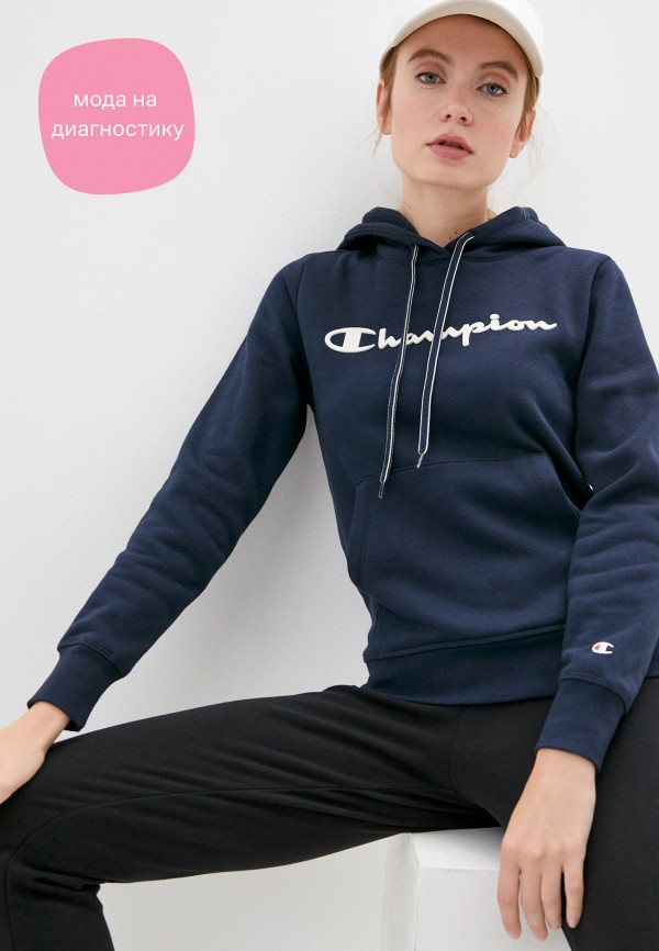 

Худи Champion, Синий, Hooded Sweatshirt