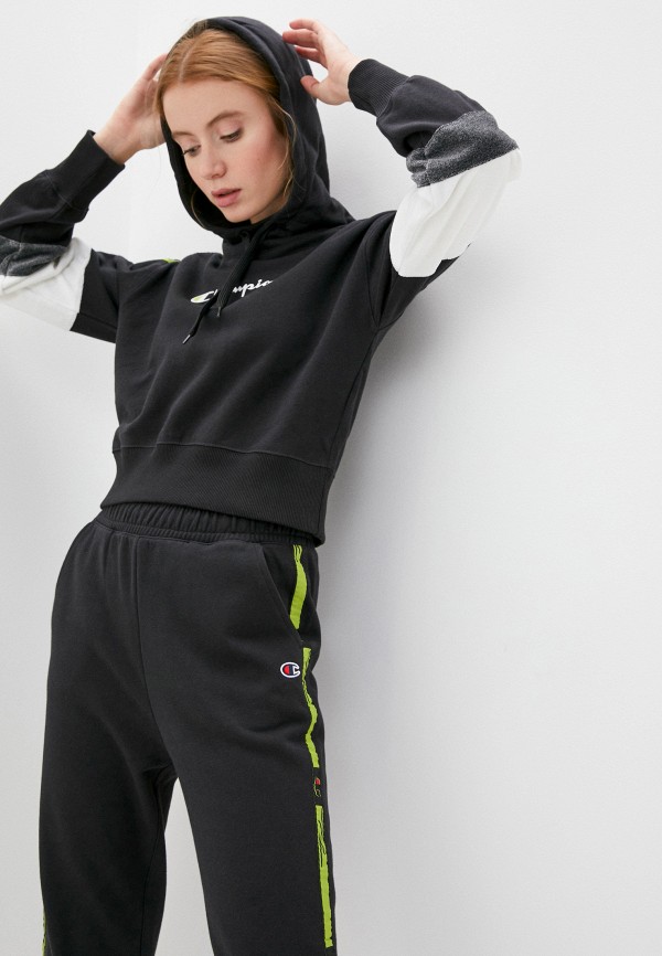 

Худи Champion, Черный, Hooded Sweatshirt