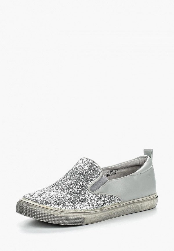 

Слипоны Chic & Swag, Серебряный