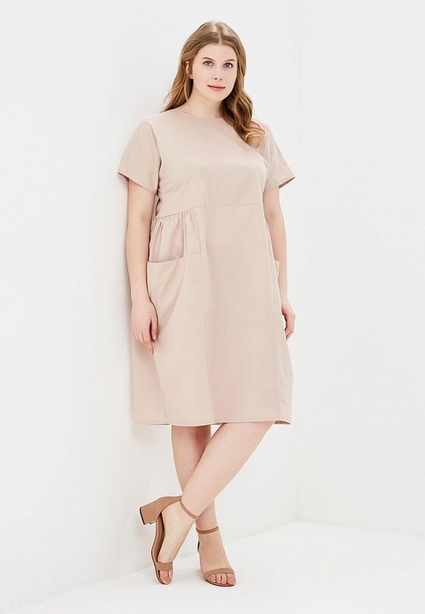 

Платье Chic de Femme, Бежевый