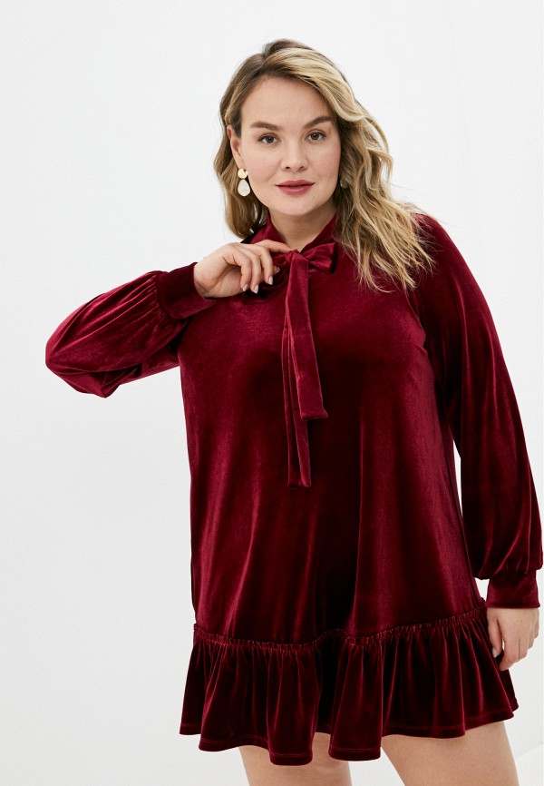 

Платье Chic de Femme, Бордовый