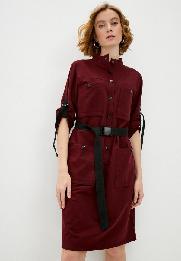

Платье Chic de Femme, Бордовый