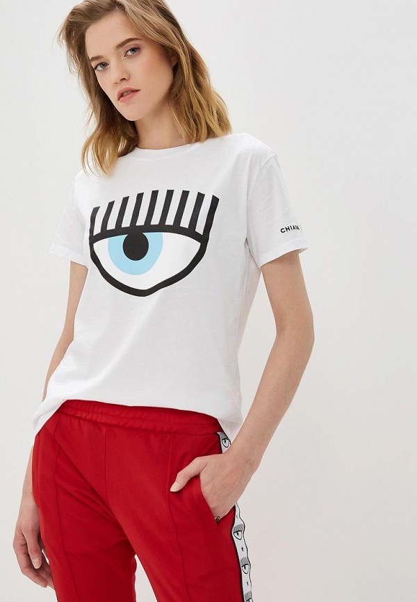 

Футболка Chiara Ferragni Collection, Chiara Ferragni Collection CH057EWBXOF8, Белый