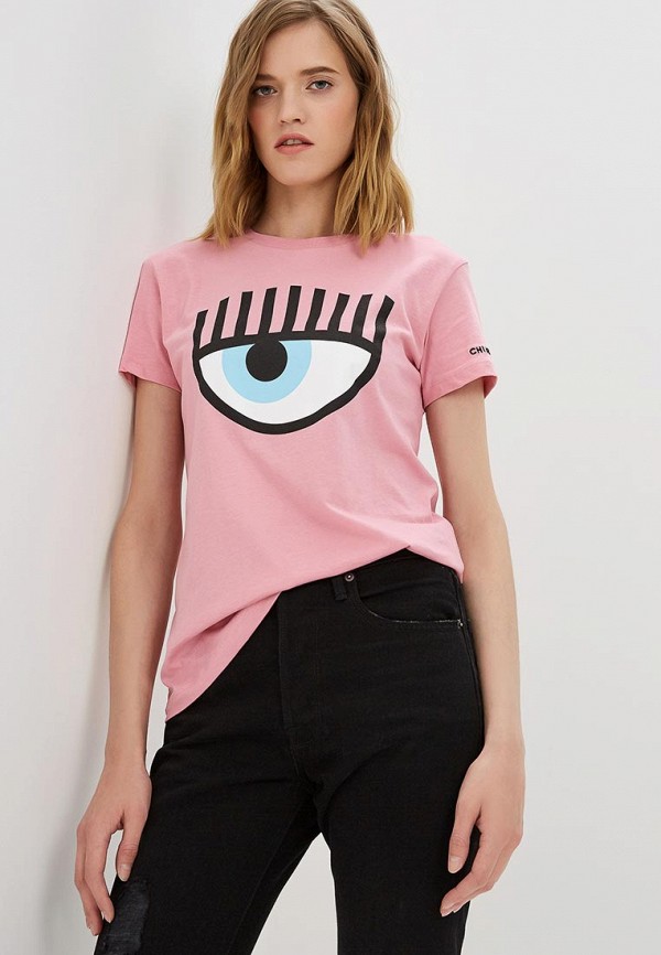 

Футболка Chiara Ferragni Collection, Розовый