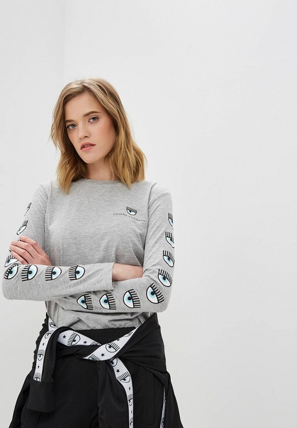 

Лонгслив Chiara Ferragni Collection, Chiara Ferragni Collection CH057EWBXOG2, Серый