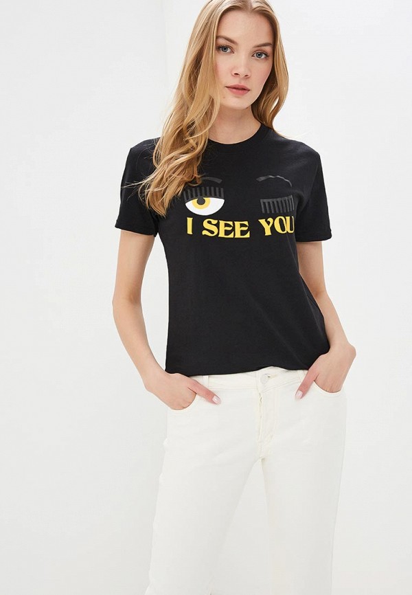 

Футболка Chiara Ferragni Collection, Chiara Ferragni Collection CH057EWEKRP5, Черный