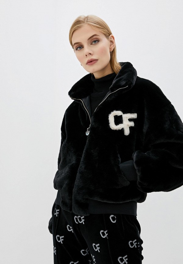 

Шуба Chiara Ferragni Collection, Черный, Chiara Ferragni Collection CH057EWFPGG9