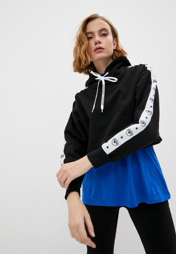 

Худи Chiara Ferragni Collection, Черный, Chiara Ferragni Collection CH057EWKIHM4