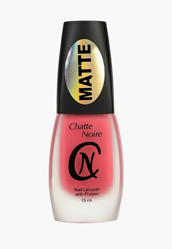 

Лак для ногтей Chatte Noire, Розовый, MATTE эмаль №833 розовый 15 мл