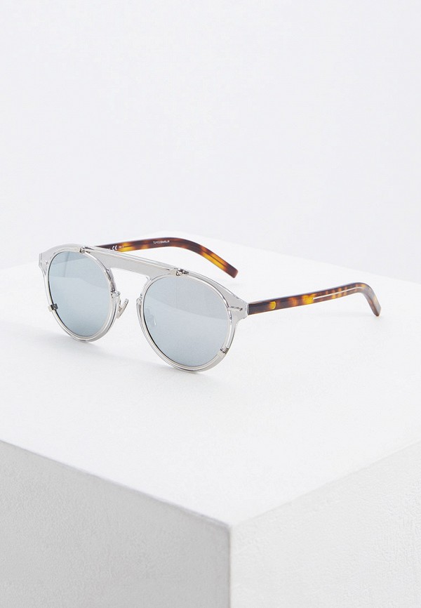 

Очки солнцезащитные Christian Dior Homme, Серебряный, DIORGENESE GKZ