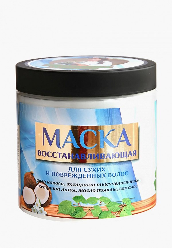 

Маска для волос Charm Cleo, Прозрачный, «Травница Ульяна», восстанавливающая, 500 мл