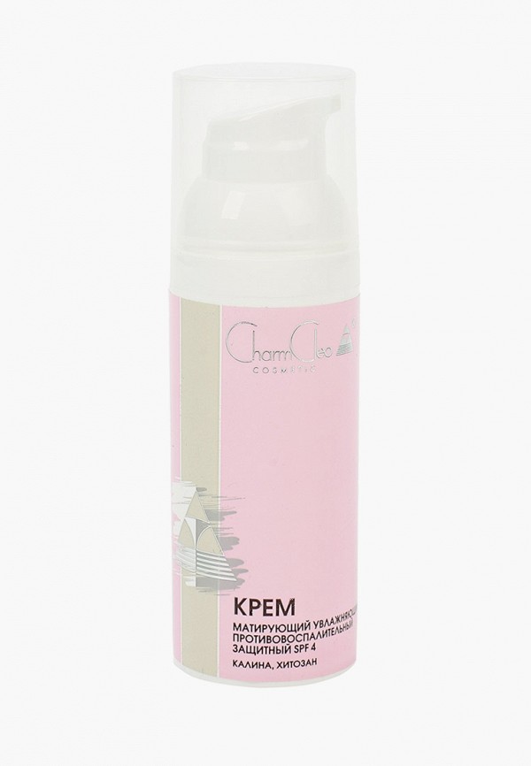 

Крем для лица Charm Cleo, Прозрачный, матирующий и увлажняющий SPF4, 50 мл