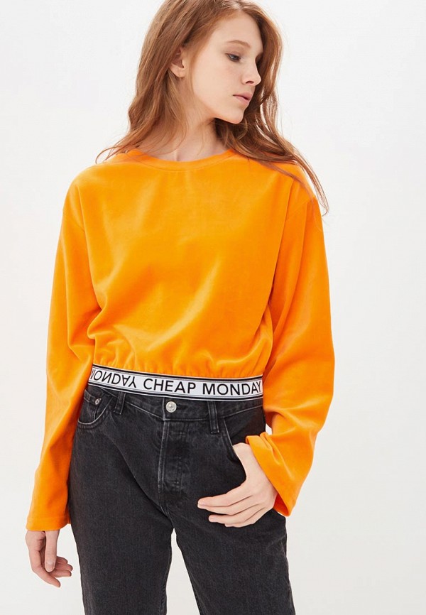 

Свитшот Cheap Monday; Cheap Monday CH839EWCBTJ3, Оранжевый