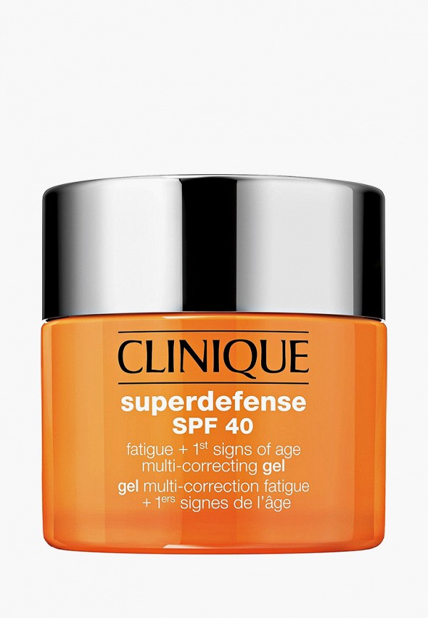 

Гель для лица Clinique, Оранжевый, Корректирующий Superdefense SPF 40 против следов усталости на лице и первых признаков старения кожи