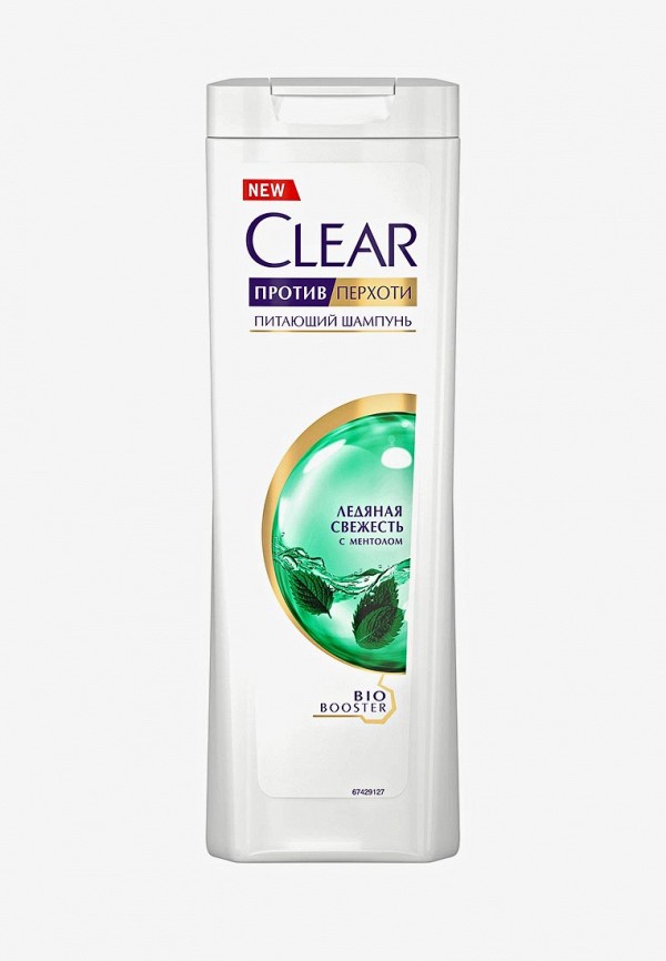 

Шампунь Clear, Белый, Против перхоти. Ледяная свежесть с ментолом, 200мл