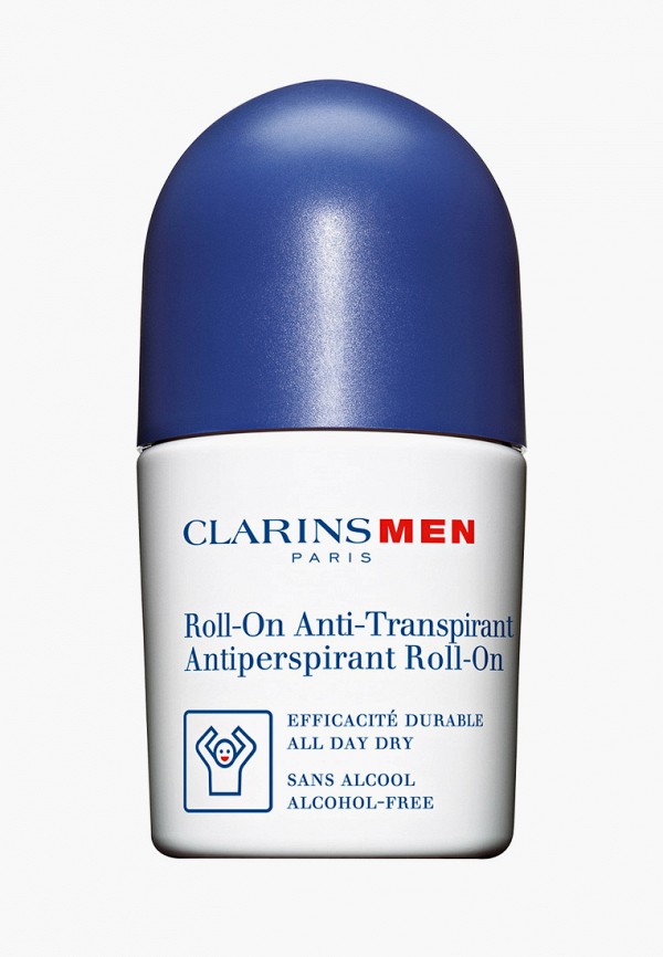 

Дезодорант Clarins, Прозрачный, MEN ANTIPERSPIRANT ROLL-ON, 50 мл.