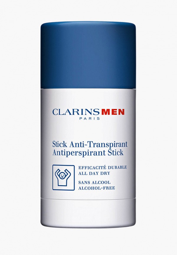 

Дезодорант Clarins, Прозрачный, MEN STICK ANTIPERSPIRANT, 75 г.