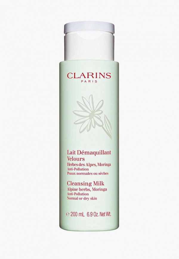

Молочко для снятия макияжа Clarins, Прозрачный, для сухой или нормальной кожи, LAIT DEMAQUILLANT, 200 мл.