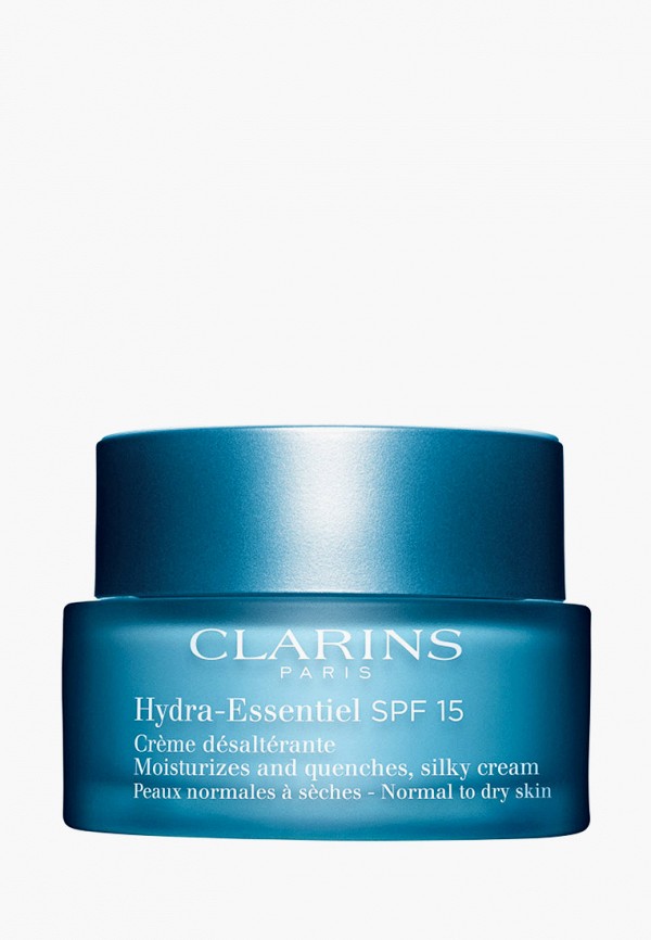 

Крем для лица Clarins, Прозрачный, для нормальной и склонной к сухости кожи Hydra-Essentiel SPF 15, 50мл