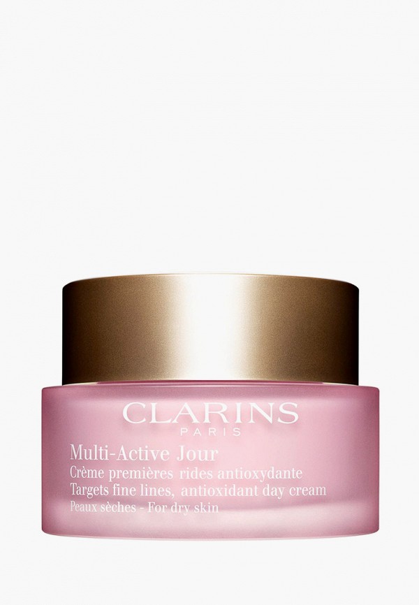 

Крем для лица Clarins, Белый, с антиоксидантным действием для сухой кожи, MULTI-ACTIVE, 50мл