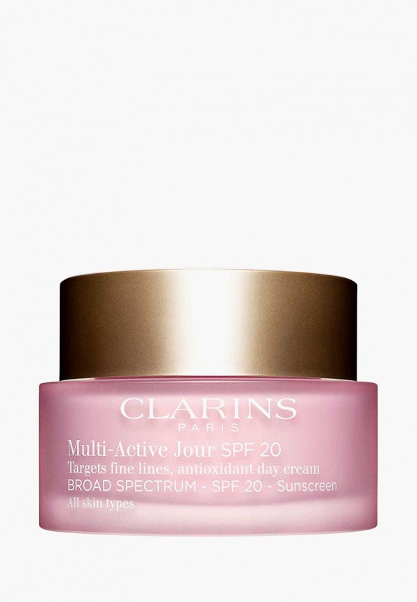 

Крем для лица Clarins, Белый, с антиоксидантным действием для любого типа кожи, MULTI-ACTIVE, SPF 20 50мл