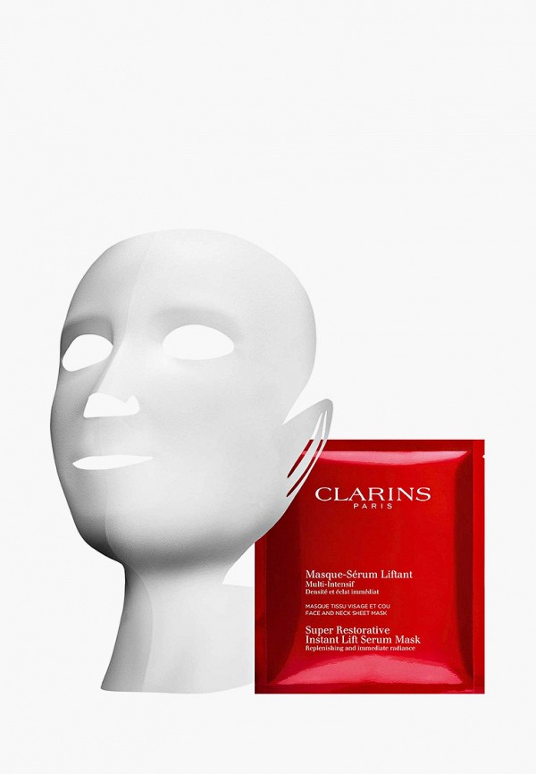 

Маска для лица Clarins, Белый, с эффектом лифтинга Multi-Intensif, 5x30 мл