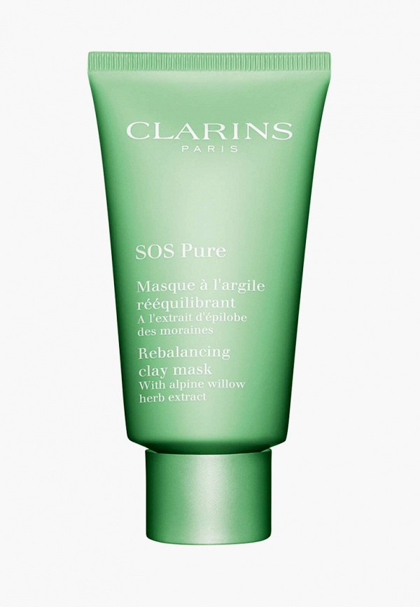 

Маска для лица Clarins, Прозрачный, с экстрактом кипрея SOS Pure, 75мл