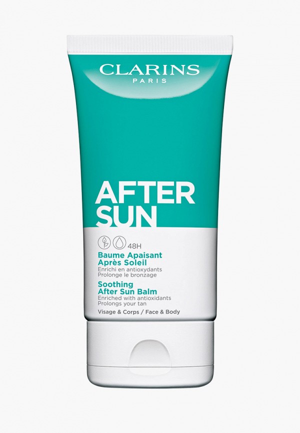 

Бальзам для тела Clarins, Прозрачный, Baume Apaisant Apres Soleil, 150мл