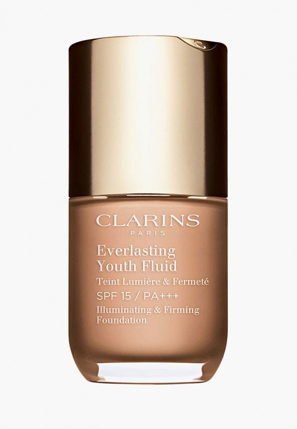 

Тональное средство Clarins, Бежевый, SPF 15 Everlasting Youth Fluid, оттенок 109, 30 мл