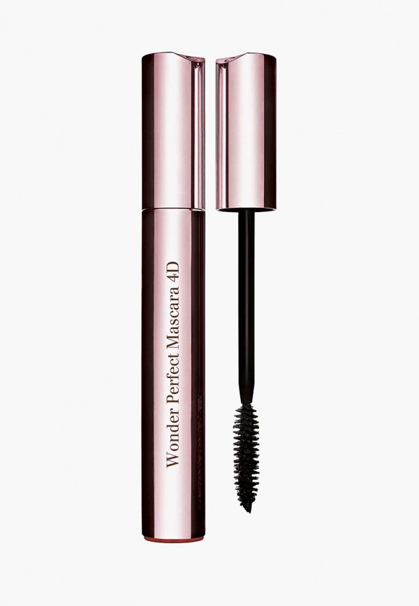 

Тушь для ресниц Clarins, Черный, с эффектом 4D Wonder Perfect Mascara, оттенок 01 Perfect Black, 8мл