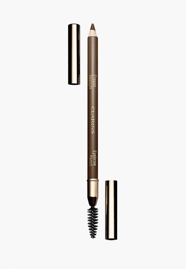 

Карандаш для бровей Clarins, Коричневый, Crayon Sourcils, 03 soft blonde, 1,1 г.