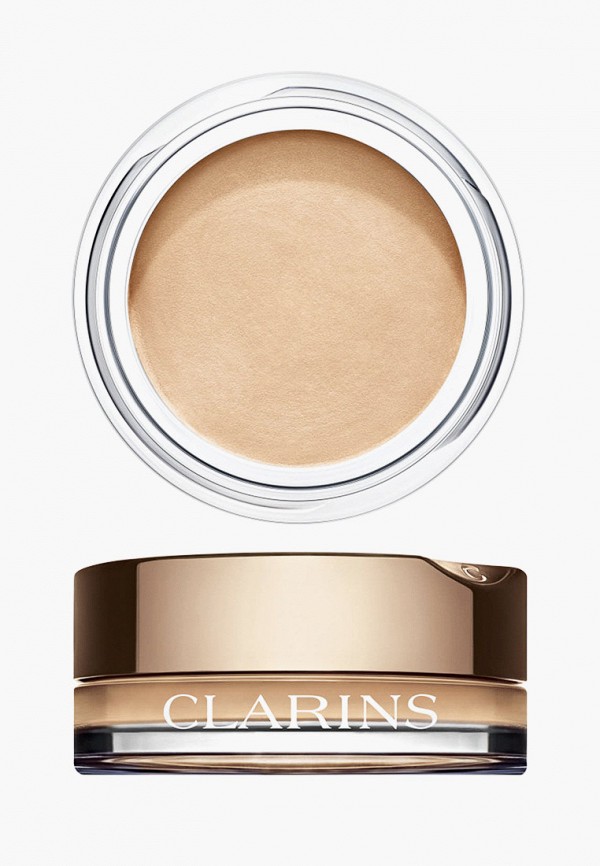 

Тени для век Clarins, Бежевый, матовые, Ombre Velvet, 01 white shadow, 4 гр