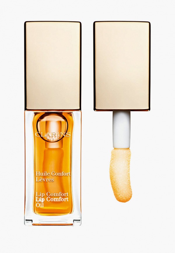 

Блеск для губ Clarins, Прозрачный, масло, Lip Comfort Oil, 01 honey, 7 мл