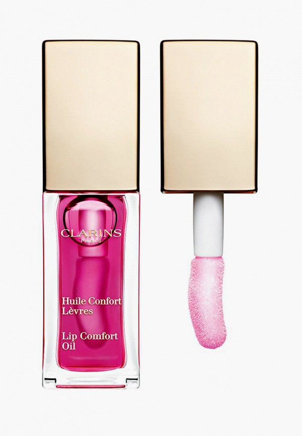 

Блеск для губ Clarins, Розовый, масло, Lip Comfort Oil, 02 raspberry, 7 мл