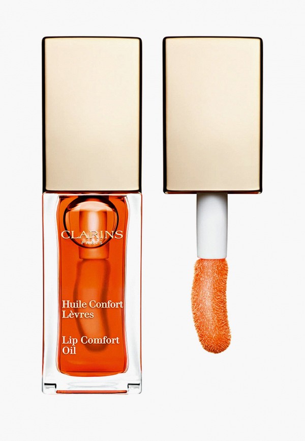 

Блеск для губ Clarins, Оранжевый, масло, Lip Comfort Oil, 05 tangerine, 7 мл