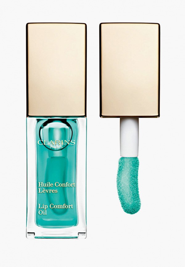 

Блеск для губ Clarins, Бирюзовый, масло, Lip Comfort Oil, 06 mint, 7 мл