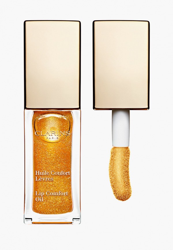 

Блеск для губ Clarins, Золотой, масло, Lip Comfort Oil, 07 honey glam, 7 мл