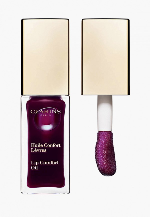 

Блеск для губ Clarins, Фиолетовый, масло, Lip Comfort Oil, 08 blackberry, 7 мл