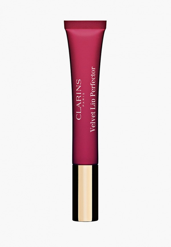 

Бальзам для губ Clarins, Розовый, матовый, Velvet Lip Perfector, 04 velvet raspberry, 12 мл
