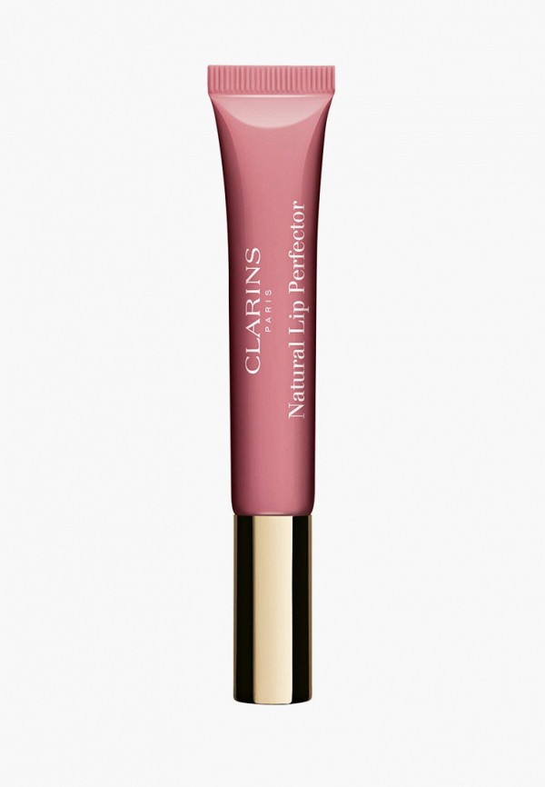 

Блеск для губ Clarins, Розовый, Natural Lip Perfector, 01 rose shimmer, 12 мл
