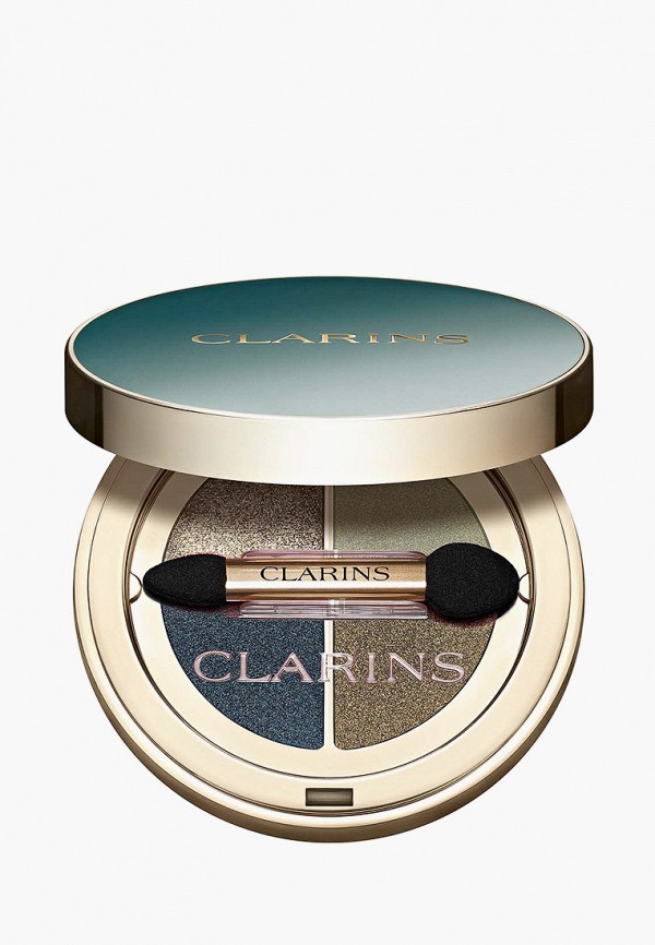 

Тени для век Clarins, Разноцветный, Четырехцветные, Ombre 4 Couleurs, 05 Jade Gradation, 4.2 г