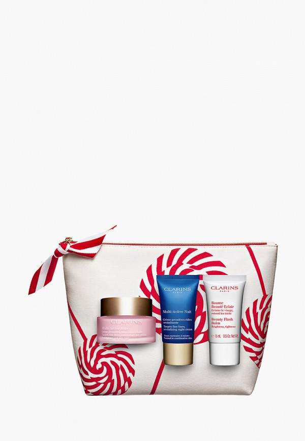 

Набор для ухода за лицом Clarins, Прозрачный, Multi-Active, 50 мл, 2х15 мл
