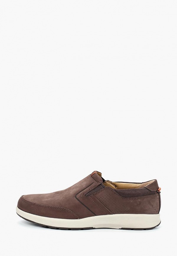 

Слипоны Clarks, Коричневый