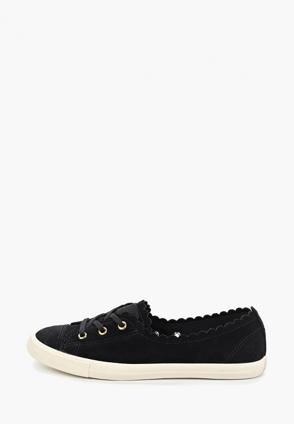 

Кеды Converse, Черный, Chuck Taylor All Star Ballet - Scallop