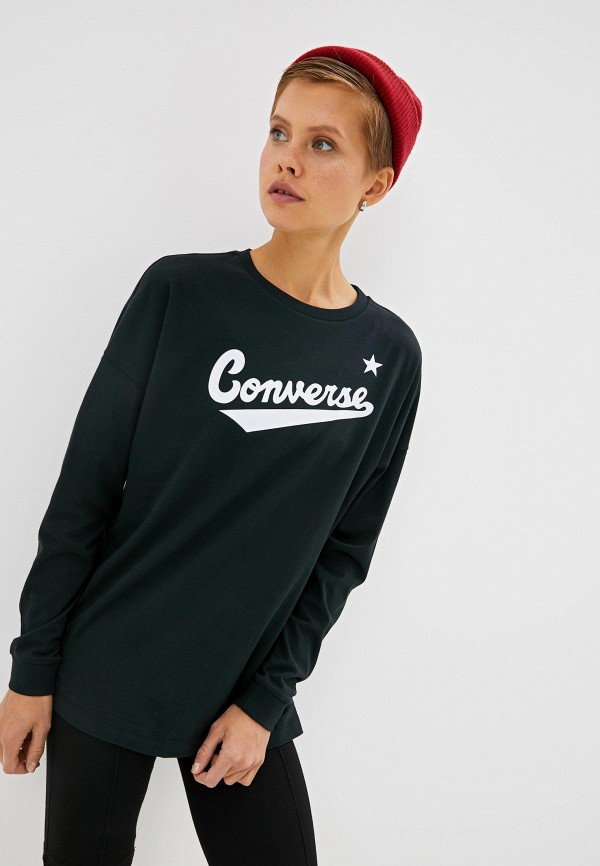

Лонгслив Converse, Черный