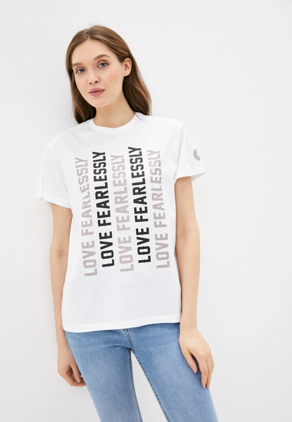 

Футболка Converse, Белый, LOVE FEARLESSLY