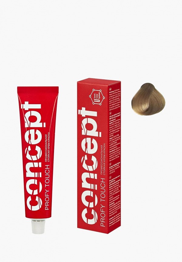 

Краска для волос Concept, Бежевый, Стойкая Permanent color cream PROFY Touch 10.31