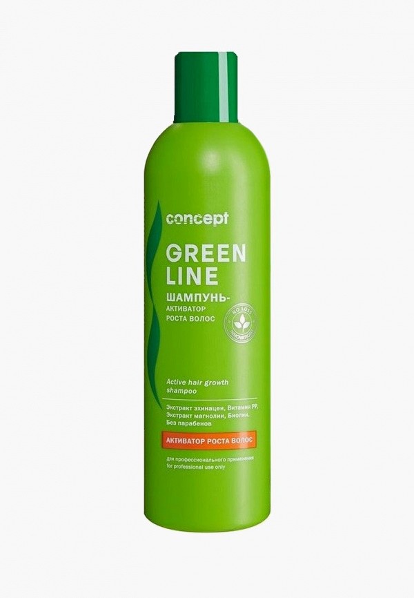 

Шампунь Concept, Прозрачный, активатор роста волос Active hair growth shampoo, 300 мл