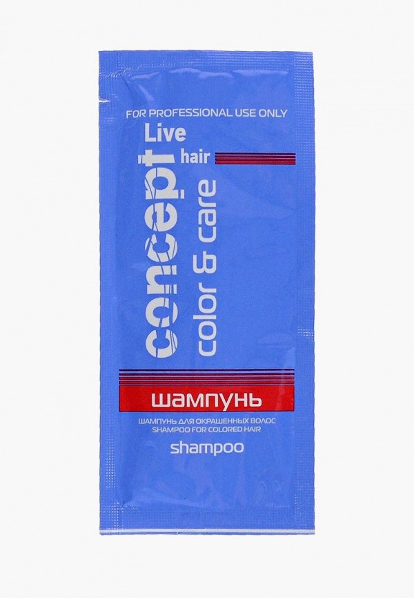

Шампунь Concept, Прозрачный, для окрашенных волос Shampoo for colored hair 15 мл