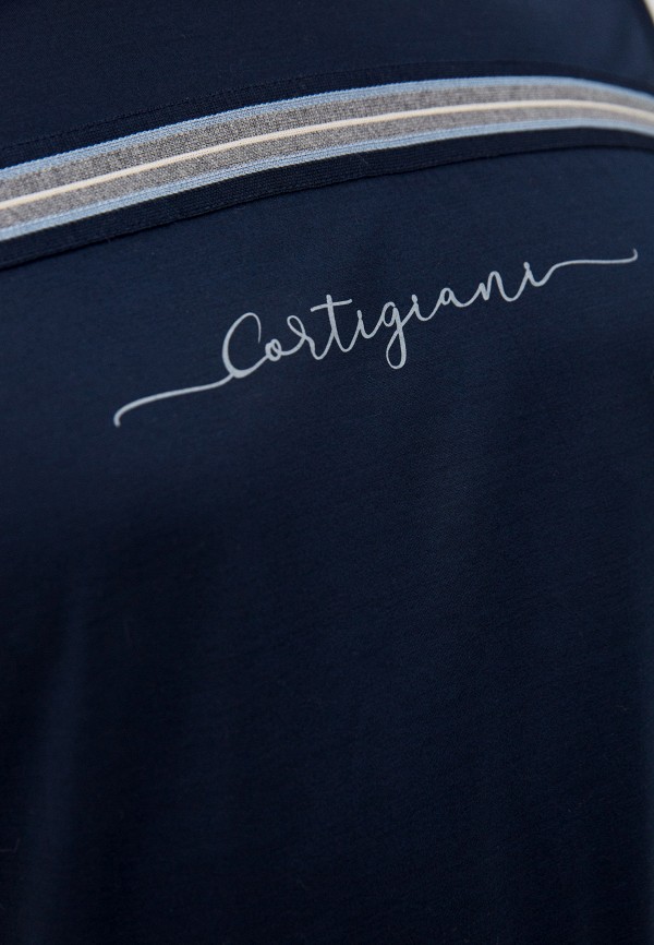 

Футболка Cortigiani, Синий